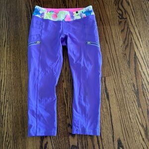 Ivivva size 10 cropped leggings